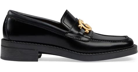 gucci loa|Gucci g-locking loafers.